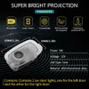 2PCS Led Car Door Lights Logo Door Courtesy LED Projector Ghost Laser for Benz S W221 W447 C216 W216259Q