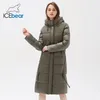 cappotto di marca di abbigliamento lungo invernale da donna con cappuccio di alta qualità di moda GWD20310I 211011