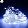 Noël 33 pieds 100 LED guirlandes lumineuses avec batterie télécommande minuterie actionnée étanche fil de cuivre scintillant lumière 20 m