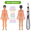 Portable massager laser meridian energy pen therapy electronic pulse stimulator acupuncture machine