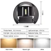 Wall Lamp LED Light Indoor And Outdoor IP65Waterproof Adjustable Beam Angle Design Bedroom Living Room Entrance