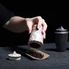 Porslin Förvaring Jar Kung Fu Set Tillbehör Tätningsburkar Tea Caddies Kaffebönor Canister Caddy Cajatea Keramiska Canister