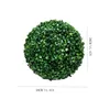 Decorative Flowers Wreaths 2840cm Artificial Plant Topiary Ball Faux Boxwood Balls For Backyard balcony garden wedding Decor 387748518961