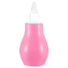 Factory Direct Sales Pump-type Pasgeboren Baby Nasal Inhalator Koude Snot Cleaner Silicone Baby Nasal Inhalator