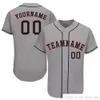 Custom Houston Baseball Jersey 2021 Heren Dames Jongeren Any Name Number Borduurwerktechnologie Hoge kwaliteit en goedkoop allemaal gestikt