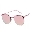 Lyx-Populära Mode Bästa Solglasögon För Män Kvinnor UV400 Utomhus Solglasögon Alloy Frame Square Solglasögon med låda för sommaren