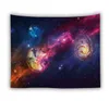 Erstaunliche Nacht Sternenhimmel Stern Tapisserie 3D gedruckt Wandbehang Bild böhmische Strandtuch Tischdecke Decken ZWL09-WLL716