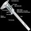 0-150mm Vernier Суппорт Измерительный инструмент Нержавеющая сталь Цифровой 6-дюймовый Инструмент 210810
