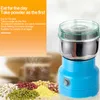 Mini Electric Food Chopper Processor Mixer Blender Pepper Vitlök Korsning Kaffe Grinder Extreme Speed ​​Sliping Köksredskap 210611