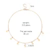 Gold Color Star Pendant Halsband Fashion Female Choker Halsband Party Women's Simple Ladies Pentagon-Star Jewel Gifts