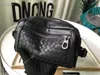 Top-selling Bra bags men's and women's leather runner's fashion fanny pack hip sporty bag's luxury goods hand-woven back plaid bag Matching shoulder Wallet