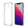 Coques de téléphone antichoc transparentes de qualité supérieure pour iPhone 13 12 11 Pro Max X XR XS 6 7 8 Plus SE Mini Samsung S21 Ultra FE S20 A22 TPU Acrylique PC Hybrid Hard Back Clear Cover