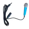 Microphones MINI Jack 3.5mm Studio Lavalier Professional Microphone Handheld Mic for Mobile Phone Computer for iPhone Samsung karaokes