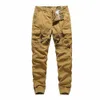Хлопчатобумажные штаны мужские работы брюки весной осень открытый военный камуфляж пэчворк тактическая повседневная одежда мужчина 210715