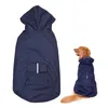 Haustier Hund Regenmantel Wasserdicht Große Hunde Kleidung Outdoor Mantel Regen Jacke Reflektierende Golden Retriever Labrador Husky Großen Poncho Y200324