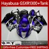 Body Kit voor Suzuki Hayabusa GSXR 1300CC 1300 cc 2002 2003 2004 2005 2006 2007 74NO.144 GSX-R1300 Blauw Zwart GSX R1300 GSXR-1300 96-07 GSXR1300 96 97 98 99 00 01 Valerijen