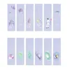 Bookmark 30pcs Galaxy Aesthetic Bookmarks For Books Cartoon Color Universe Memo Greeting Card Stationery Kids Gift School Supplies H6420