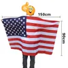Радужный флаг Шаль США Флаг мыс Америки Радуга Гей гордость Флаги Фестиваль 90x150см вечеринка баннерные украшения поставки Rra12208
