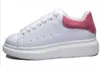Uomo Donna Scarpe sportive classiche Sneaker di design in pelle bianca Scarpe da uomo bianche nere con stampa leopardata Taglia 35-44