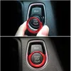 Car Switch Button Ring Stickers Decorative Start Engine Sticker For BMW 1 2 3 4 Series New X1 Interior Accessories