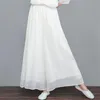 Roupas étnicas Mulheres elegante AO Dai Manga Longa Verão Chiffon Vietnã Vencedor 2022 Retro Colar Cheongsam Asiático Roupas Chá Qipao