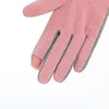 Guantes deportivos de invierno para mujer, manoplas tejidas con pantalla táctil de alta calidad para hombre, gruesas, cálidas, de lana y Cachemira, sólidas para hombre, negocios y otoño