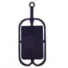 iPhoneのAndroidのための携帯電話ケース柔らかい弾性シリコンカバー、iPhoneのアンドロイドの無料DHLのための携帯電話のストラップホルダーカードスロット