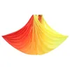 공중 요가 해먹 5m 세트 Aterial Silk Yoga Swing Kit Fly Bed Q0219