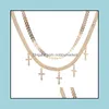 Chokers Kettingen Hangers Sieraden Mode Cross Verklaring Ketting Vrouwen Choker voor Ketting Geschenken Drop Levering 2021 ZF8TY