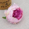 Kunstmatige Peony Head 9cm Hoge kwaliteit Zijde Camellia Rose Flower Heads Simulation Flowers Decor voor Home Wedding DIY Garland