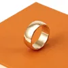 Menmodering van hoge kwaliteit Designer roestvrijstalen ringen verlovingsverbintenis sieraden dames geschenk