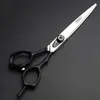 Hair Scissors Barber Shop 7 inch geïmporteerd roestvrij staal Japan 440c Professional Hairdressing Haircut Set