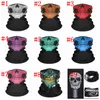 Crâne Bandanas magie sans couture Bandana foulard masque facial écharpe Halloween Ride BandanaGhost écharpe cou randonnée écharpes cagoule masques WLL5