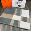 Luxus Brief Unisex Decken Barock Soft Touch Männer Frauen Decke 7 Farben Persönlichkeit Designer Teppich