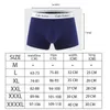 5Color Cotton Men Underwear Mens Mens Solid Color Panties Breattable Mens Border Stor storlek L 4XL Konvex Pouch för män Antibakteriella 220107