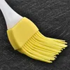 Outils de barbecue Brosse à badigeonner Silicone Cuisson Ustensiles de cuisson 230 degrés Celsius Pain Cuire Pâtisserie Huile Crème DH1034