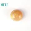 Natuurlijke rode ronde gesneden opaal voor sieraden maken, 14.4x14.5x7.5mm 7,4ct kleurrijke vuur DIY losse edelsteen H1015