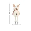 Jul Plush Angel Ornament Charm Barn Söt Docka Present Xmas Tree Decorations