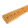 Necks per chitarra ad acero giallo ad opaco 2 22 tasti tasti con tubo in acciaio da dado osseo6548758