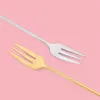 NEWCute Lollipop Stainless Steel Spoon Fork Coffee Ice Cream Candy Dessert Flatware Baby Kids Dinnerware Tableware Kitchen Tools EWB7040