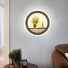 LED wall lamp dimmable remote control modern bedroom living room decorative lighting with flower tower wall light