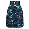 Outdoor -Taschen farbenfrohe Rucksack -Schulbag mit großer Kapazität Aufbewahrung für Schulcampinggeräte Multifunktional