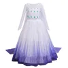 Fantaisie beauté princesse habiller Costume de fête à manches longues 4 couches Cosplay robe longue Halloween cadeau d'anniversaire 2012021928206