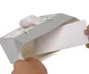 Geschenk Wrap Tragbare Weihnachtstasche Schneeflocke Weihnachten Weiße Karte Papier Wärmeschrumpfscheibe Film Schöne feste Socke Baum Ballon Sn5999