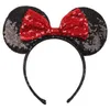 Meninas de bebê Lantejoulas Big Bow Headband Acessórios Cabelo Kids Mouse Ear Cabelo Sticks Crianças Headwear Boutique Acessórios De Cabelo Boutique