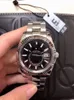 U1 Navy ST9 Steel Mens 시계 블루 GMT 자동 이동 소형 다이얼 Sapphire Calendar 42mm 시계 스테인레스 스카이 손목 시계