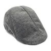 Hat Golf Newsboy Classic Wool Cap Nieuwe Herringbone Duckbill Hats