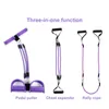 3 en 1 Multifonctionnel Fitness Gum 4 Bandes de résistance de tube Sit-up Pull Rope Expander Bandes élastiques Yoga Pilates Entraînement Gym C0224