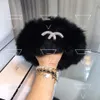 2022 Mode Super Fee Haarband Frauen herbstWinter Warme Kopfschmuck Kopfbedeckung Stirnband Luxus plüsch stirnband ohne box2788332