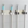 Der Magic Stick Starker Haken/Badezimmer-Mopp-Aufhänger, Wand-Nagelfreier Mopp-Clip-Kartenhalter